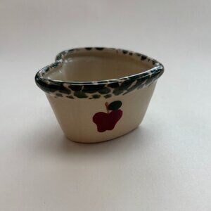 Small Ceramic Heart Trinket Jar